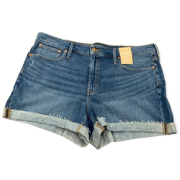 Madewell denim high rise shorts size 20 - Picture 2 of 5